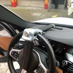 Universeel Auto Stuurwiel Slot Auto Anti-diefstal Slot Alarm Airbag Slot met 3 Sleutels