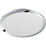 LED Plafondlamp - Badkamerlamp - Artony - 20W - Helder/Koud Wit 6400K - Waterdicht IP65 - Opbouw - Rond - Zwart