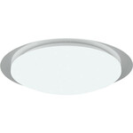 LED Spiegelverlichting - Rond 12W - Natuurlijk Wit 4200K - Glans Chroom Kunststof