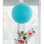 Cotton Ball Lights enkelvoudige hanglamp blauw - Aqua