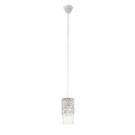 Cotton Ball Lights Drievoudige hanglamp balk - Oval Light Aqua