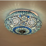 Cotton Ball Lights Oval hanglamp licht blauw - Light Aqua