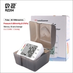 RZ204 automatische digitale polsmanchet bloeddrukmeter hartslag lichtgewicht LCD digitale polshorloge met stem