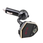 Bluetooth FM zender draadloze In-Car Radio Adapter muziek speler Hands-Free bellen carkit Dual USB lader steunen Bluetooth / Micro SD-kaart / Aux in