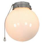CasaFan 1S CH HALBKUGEL Lamp voor plafondventilator Opaalglas (glanzend)