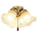 CasaFan 15R BA FLACHE SCHALE Lamp voor plafondventilator Opaalglas (mat)
