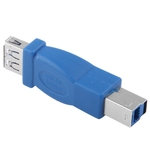 Micro USB mannetje naar USB B vrouwtje Adapter(zwart)