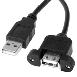 USB 2.0 A mannetje naar A mannetje verleng kabel, Lengte: 3 meter