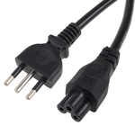 3 Prong Style Italian Notebook AC Power Cord Length: 1.5m