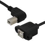 5 Pin Moederbord vrouwtje aansluiting naar Mini USB mannetje Adapter kabel, Lengte: 50cm