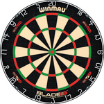 Dartbord set compleet van 45.5 cm met 3x Black Arrow dartpijlen van 25 gram - Dartborden