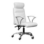 Retro design stoel MODENA steengrijs met decoratieve stiksels - 40690