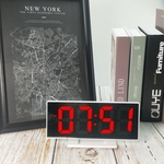 M002 Nachtlampje DIY Digitale Wandklok Woonkamer Decoratie Silent Clock