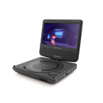 LENCO DVP-910PK - Portable 9" DVD-speler met USB-hoofdtelefoon-ophangbeugel - Roze/wit