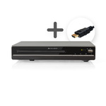 LENCO MES-212 - 7" Dubbel scherm portable DVD speler met USB - Zwart