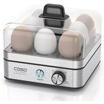 CASO E 7 Eierkoker Instelbare temperatuurregulering RVS
