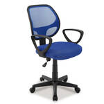 tectake Luxe design Bureaustoel - Zwart