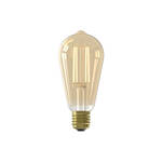 Calex Filament LED Lamp - Goud - E27 - ST64 - 3.5W - Dimbaar