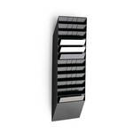 Durable Flexiboxx folderhouder - 104,5 x 34,8 x 9,5 cm - Zwart - 12 liggende A4 vakken