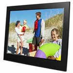13 inch LED Display Digital Photo Frame met houder & afstandsbediening Allwinner F16 steun SD / MS / MMC-kaart en USB(White)