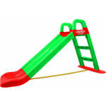 vidaXL Kinderhoogslaper met glijbaan en ladder 208x230 cm grenenhout