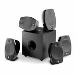 Q Acoustics: Q3050i 5.1 Homecinema Pack - Zwart