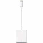 Apple Apple iPad/iPhone/iPod Adapterkabel [1x Apple dock-stekker Lightning - 1x Jackplug female 3,5 mm] Wit