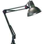 LED Klemlamp - Trion Fexy - E14 Fitting - Glans Zwart - Kunststof