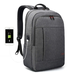 Bopai 11-85301 15 6 inch grote capaciteit Multi-Layer zipper Bag ontwerp ademend laptop rugzak grootte: 35 x 20 x 43cm (zwart)
