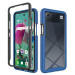 Voor LG K92 5G Starry Sky Solid Color Series Shockproof PC + TPU Beschermhoes (Royal Blue)