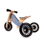Kinderfeets 2-in-1 houten loopfiets & driewieler vanaf 1 jaar Tiny Tot - Bamboe