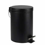 Afvalbak brasq pedaalemmer 12 liter zwart | 1 stuk