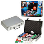 7 set Poker chips Poker set pokerspel casino Inclusief 300+ Chips pokeren 20.5CMx6.5CMx5CM