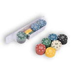 Poker Chips Set Spel Poker Chips met 300 Chips 2 Decks Kaarten 5 Dobbelstenen en 3 Dealer Knoppen Poker Vilt Automatische Kaartenschudder