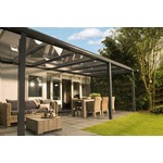 Profiline veranda 400x350 cm - polycarbonaat dak
