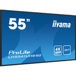 iiyama ProLite T6562AS-B1 public display 4K UHD, HDMI, USB, Touch, LAN