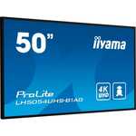 iiyama Prolite TE5512MIS-B3AG public display 4K UHD, Touch, WiFi, VGA, HDMI, USB-C, LAN, Audio