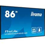iiyama Prolite TE9812MIS-B3AG public display 4K UHD, Touch, WiFi, VGA, HDMI, USB-C, LAN, Audio