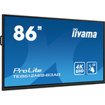 iiyama Prolite TE7512MIS-B1AG public display 4K UHD, Touch, WiFi, VGA, HDMI, USB-C, LAN, Audio