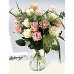 Witte pioenrozen - Kies je aantal - 10 t/m 99 rozen