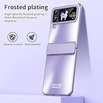 telefoon hoesje Voor Samsung Galaxy Z Fold 5 Z Fold 2 Volledig hoesje Beplating Volledig lichaamsbeschermend met voorscherm glasfilm Marmer Gehard glas Lightinthebox