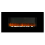 Classic Fire Sfeerhaard Lugano - LED - Realistisch Vuureffect - 1800 Watt - Zwart/ Wit