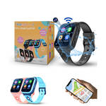 KidWorld Smartwatch Kinderen Blauw Met gratis Lebara simkaart incl. ?15 beltegoed en 50MB 1000 mAh Batterij