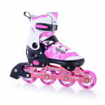 Mattel Barbie 2 in 1 Skates Hardboot Verstelbaar Roze/Wit maat 27 30