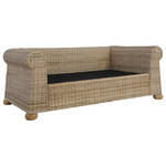 Pluche stof sofa cover dikke zachte bank elastische sofa covers niet omvatten kussensloop specificatie: 3 Seat 190-230cm (grijs)