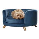 Enchanted hondenmand / sofa romy grijs 67,5x40,5x30,5 cm