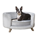Enchanted hondenmand sofa rosie grijs 68,5x68,5x35,5 cm