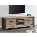 TV-meubel Guus - bruin - 55x140x40 cm - Leen Bakker