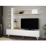 TV-meubel Abel Beton-Wit 2 180 cm