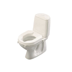 Zachte toiletzitting voor Atlantis toiletverhoger - licht grijs